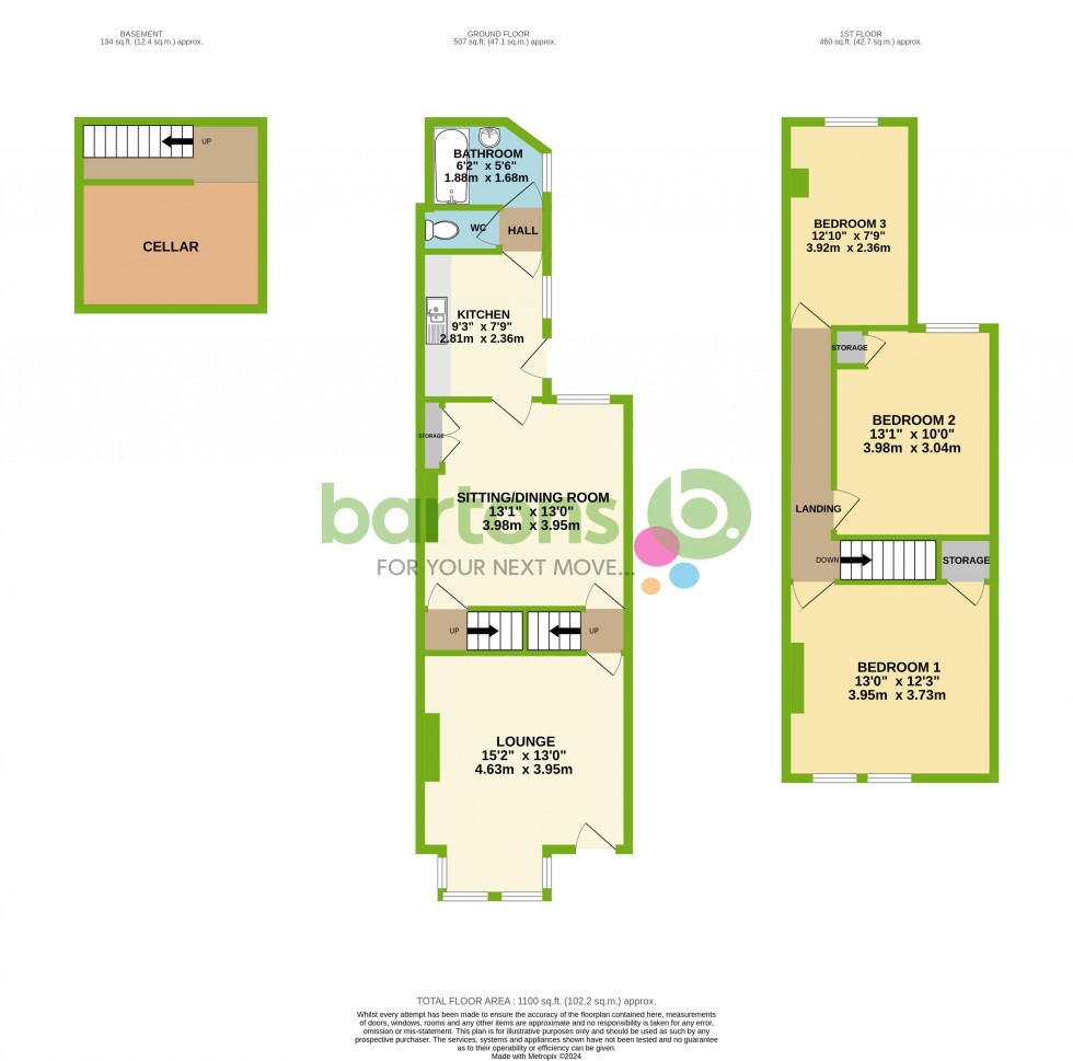 Floorplan for Canklow Road, Rotherham