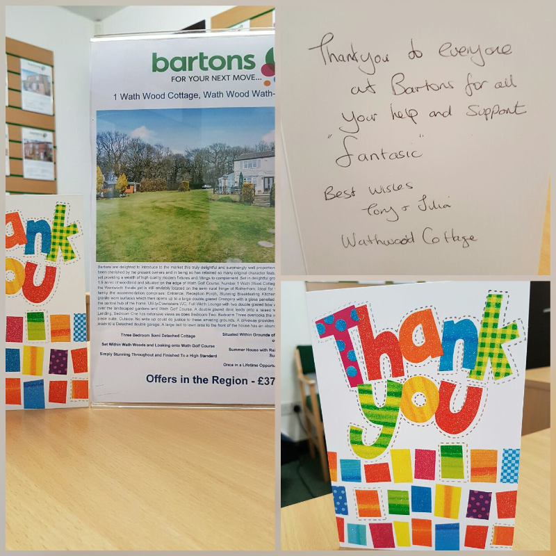 Thank you card