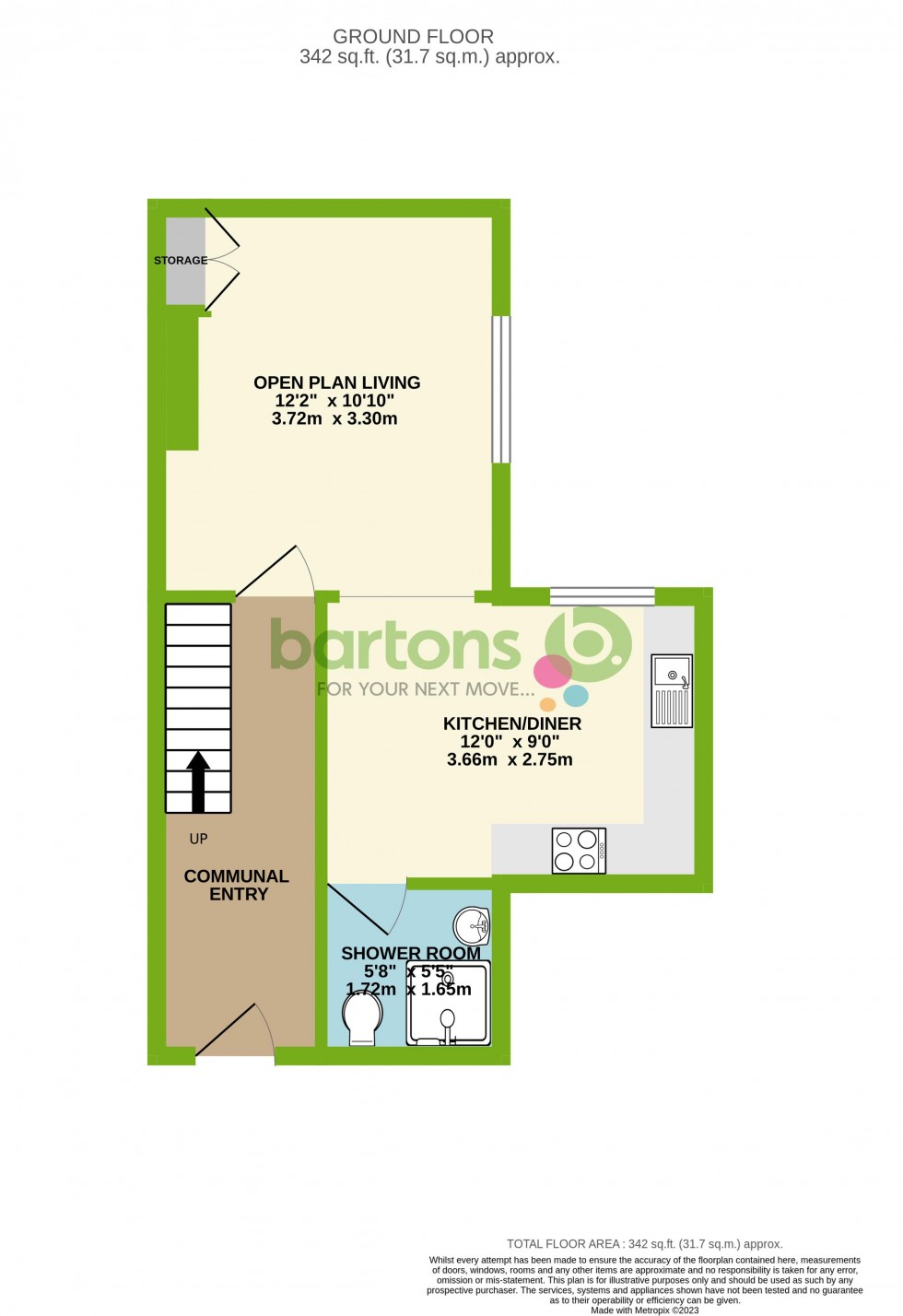 Floorplan for Clough Road, Rotherham
