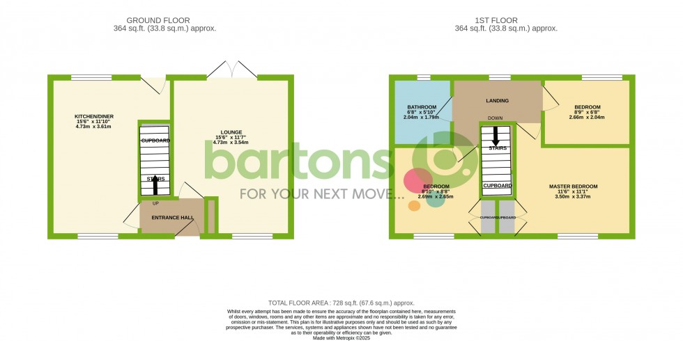 Floorplan for Belvedere Parade, BRAMLEY