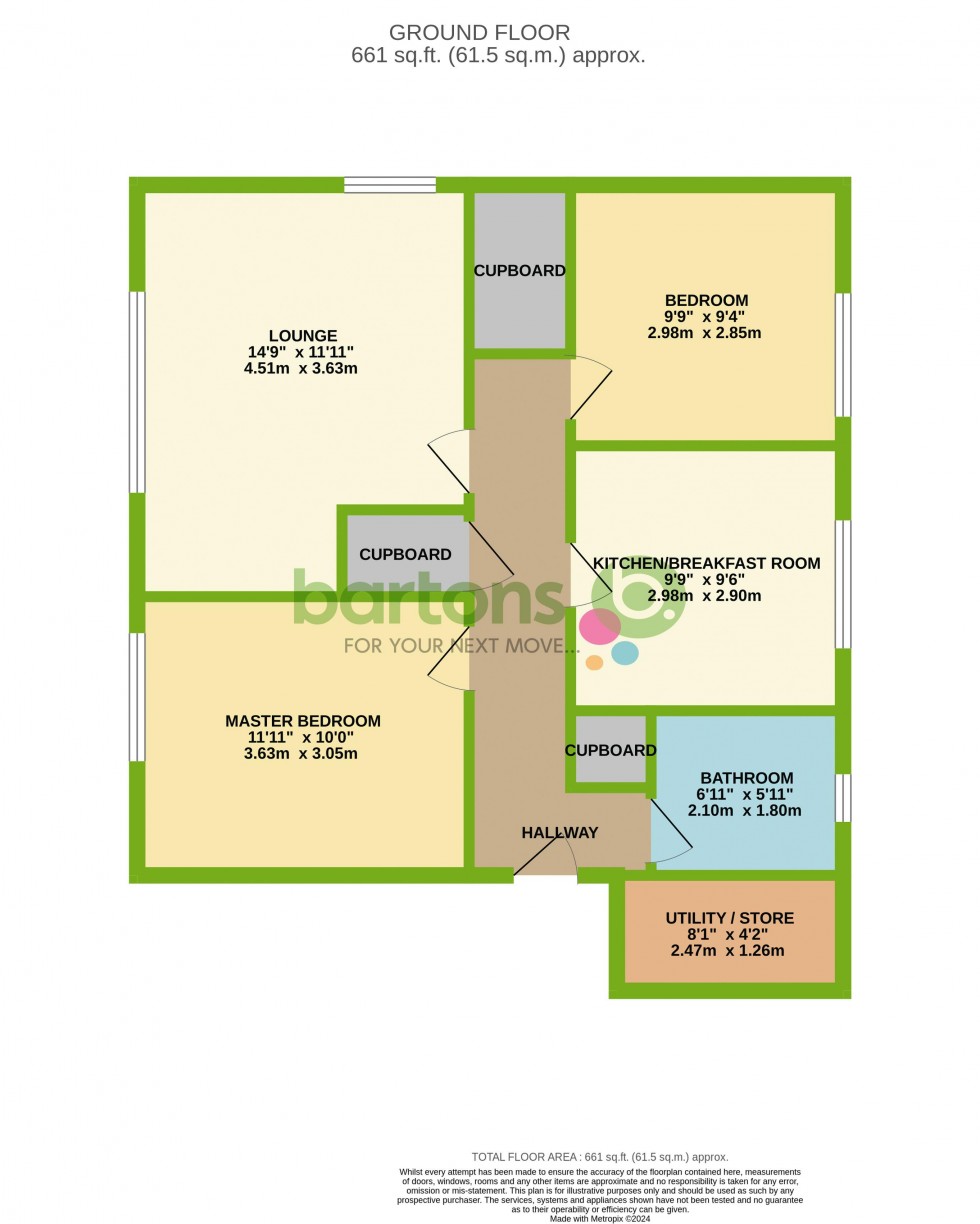 Floorplan for Stag Lane, STAG