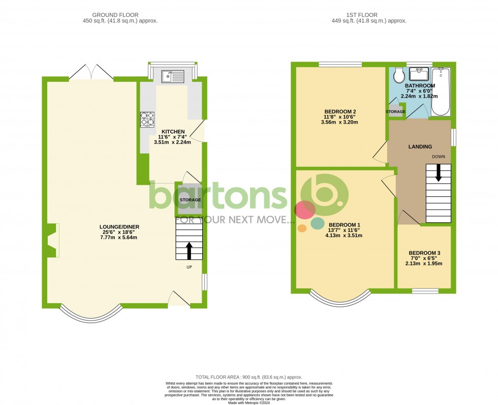 Floorplan for Barrie Grove, Hellaby