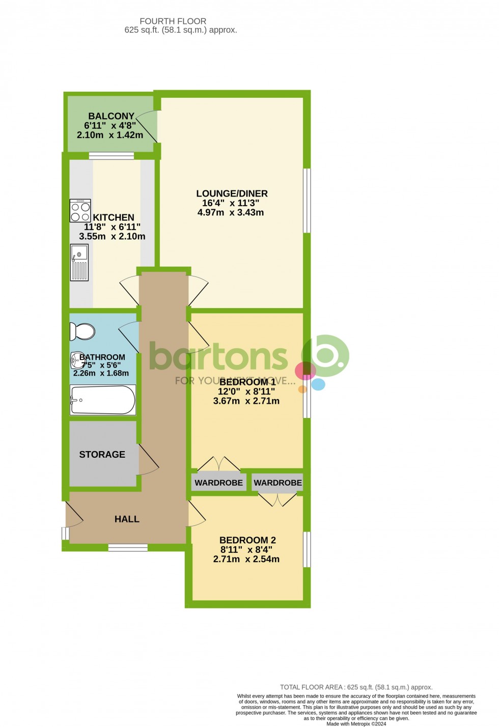 Floorplan for Beechwood Lodge, Clifton Park
