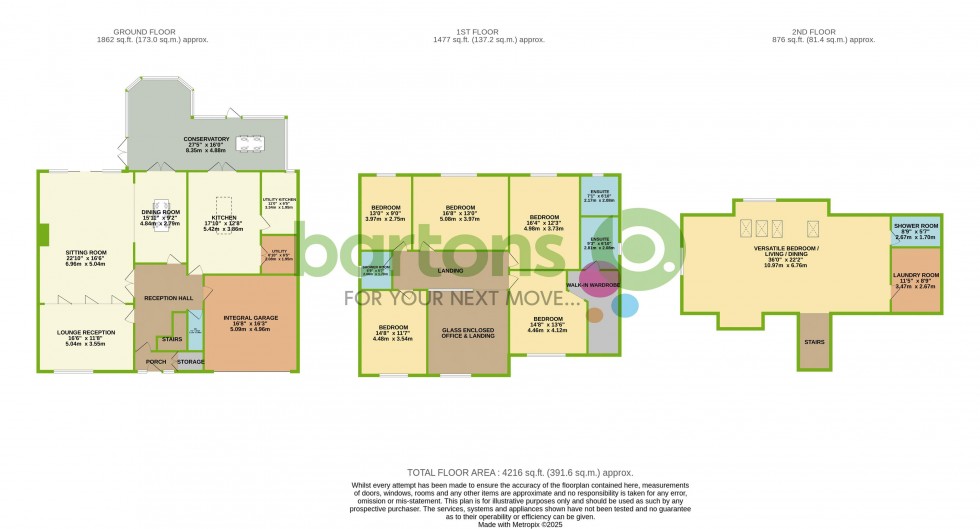 Floorplan for Woodfoot Road, MOORGATE