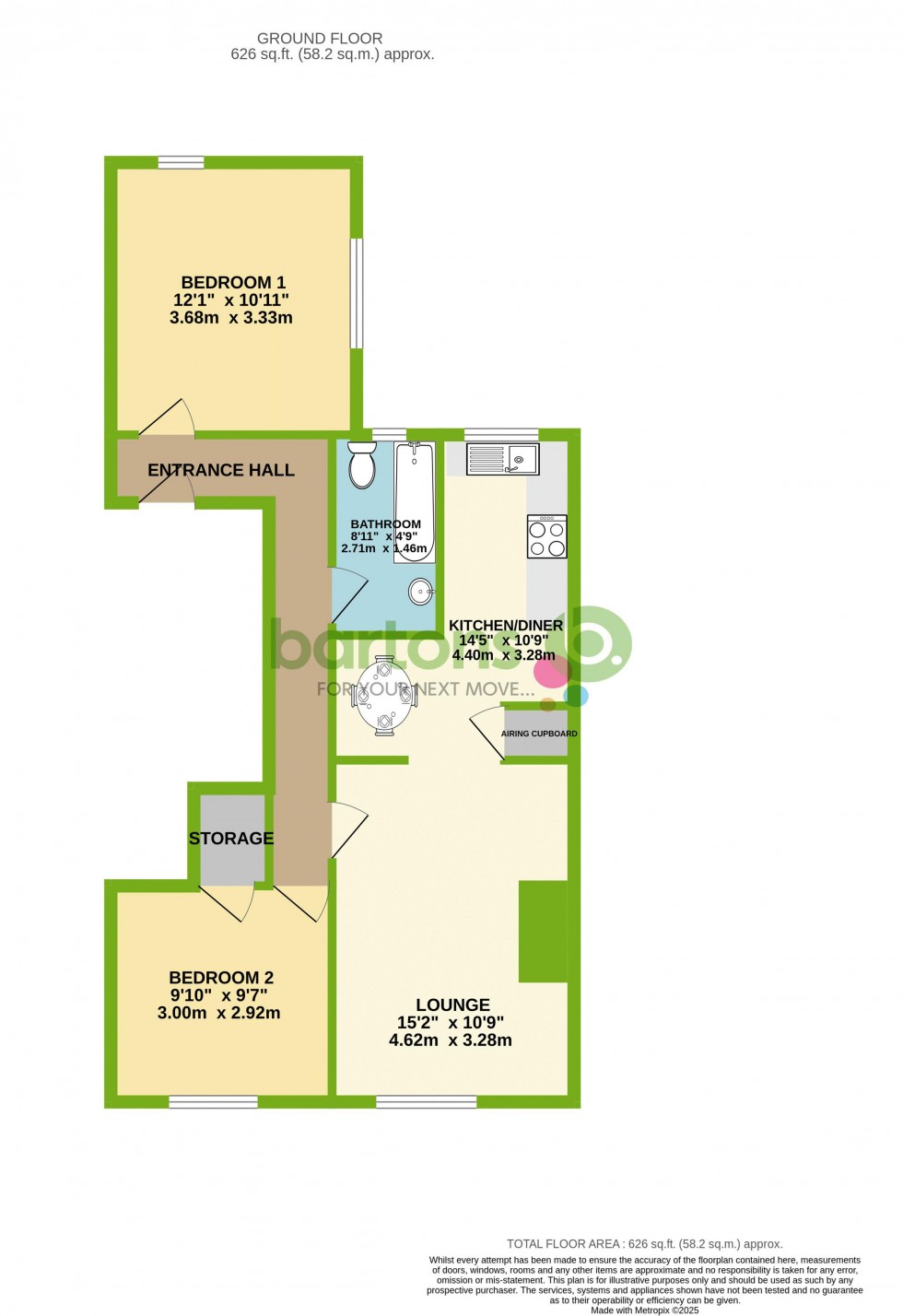 Floorplan for Doncaster Road, Rotherham