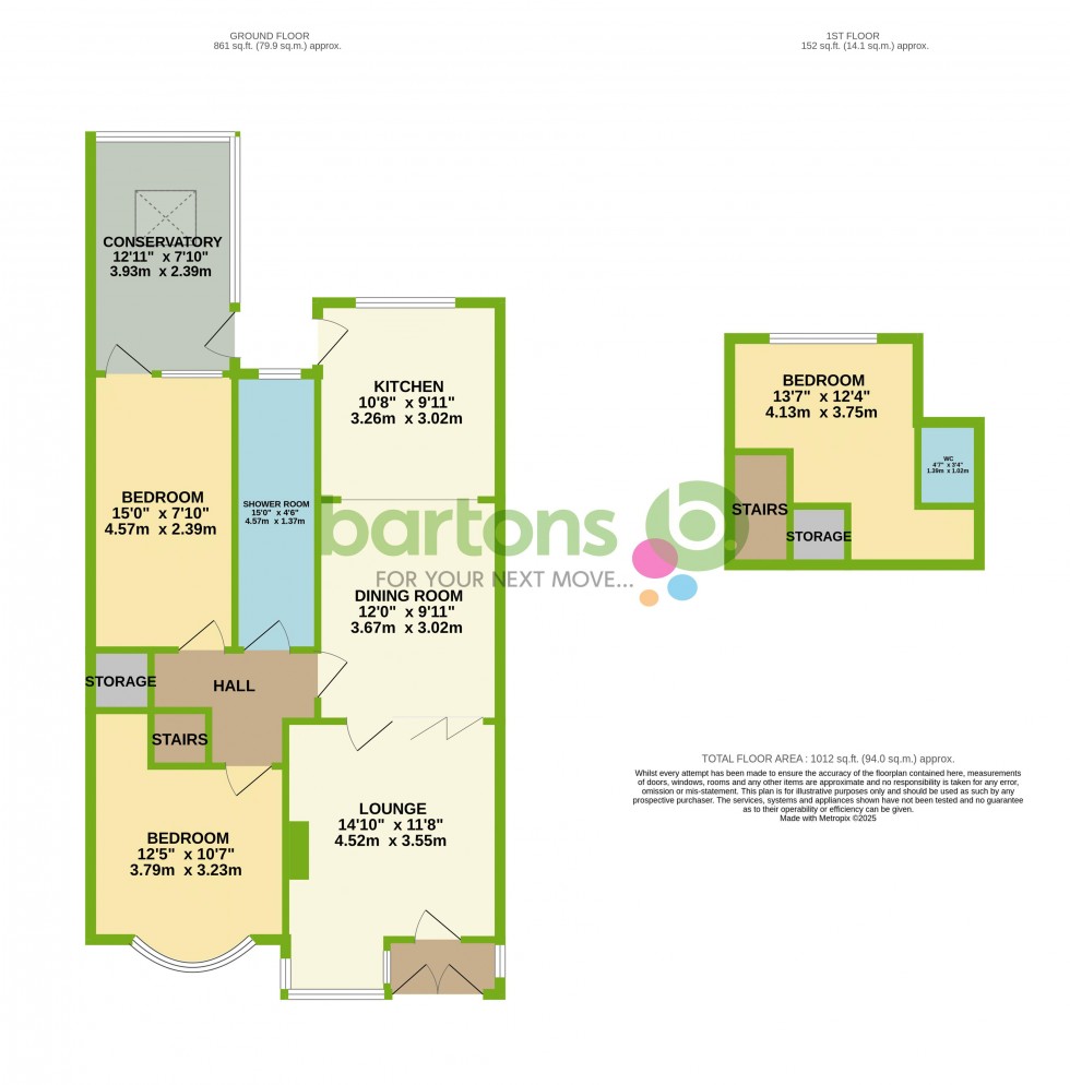 Floorplan for Rotherham Road, Maltby