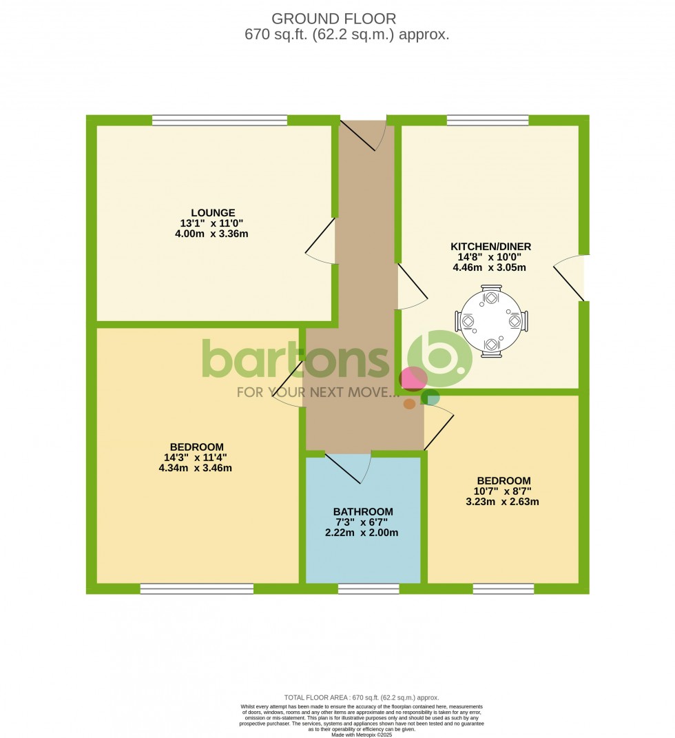 Floorplan for Holly Crescent, Sunnyside