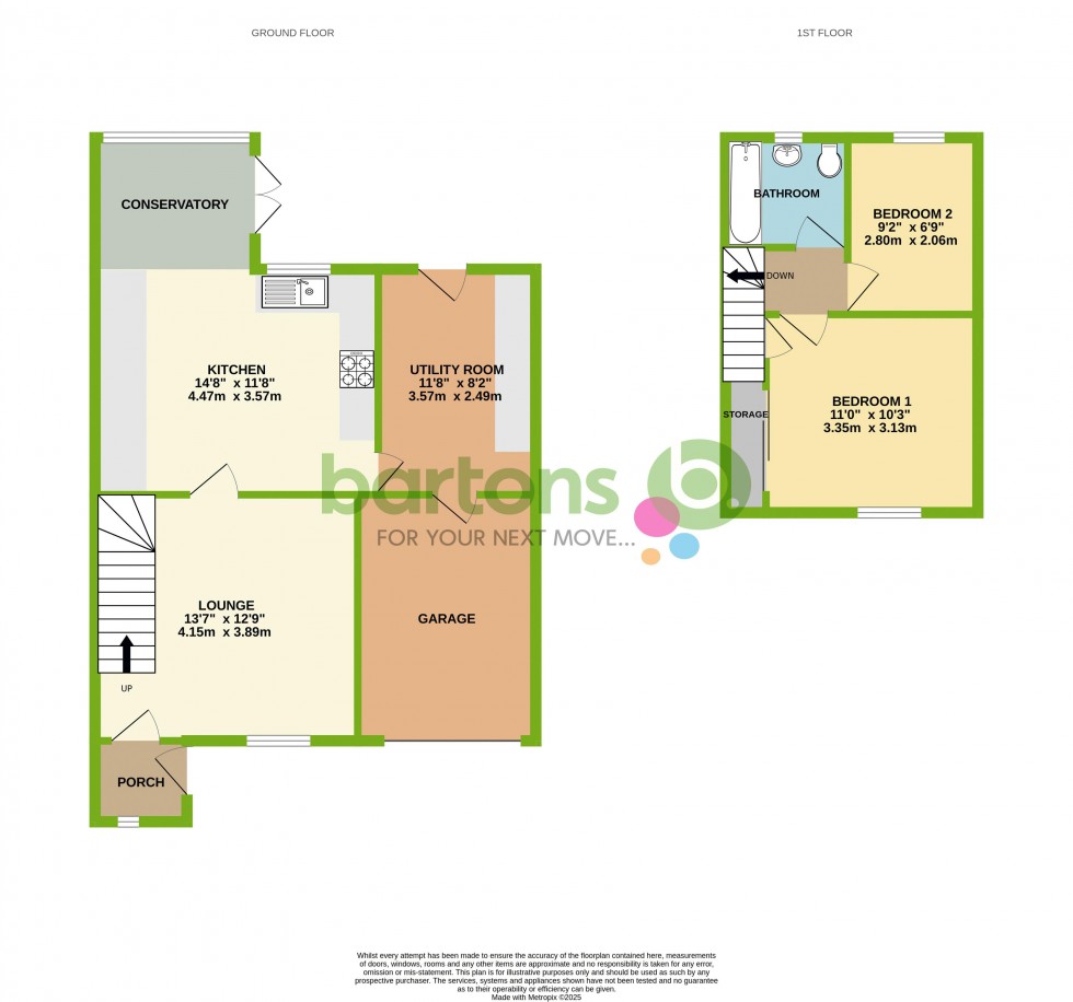 Floorplan for Mulberry Close, Rotherham
