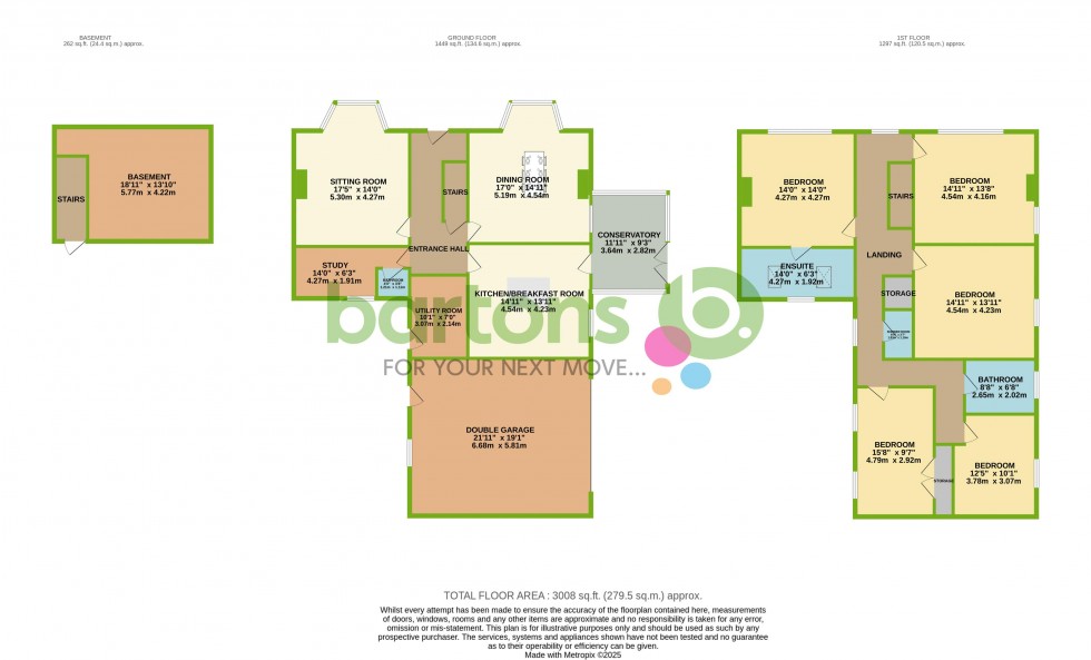 Floorplan for Ashcroft House, GREASBROUGH