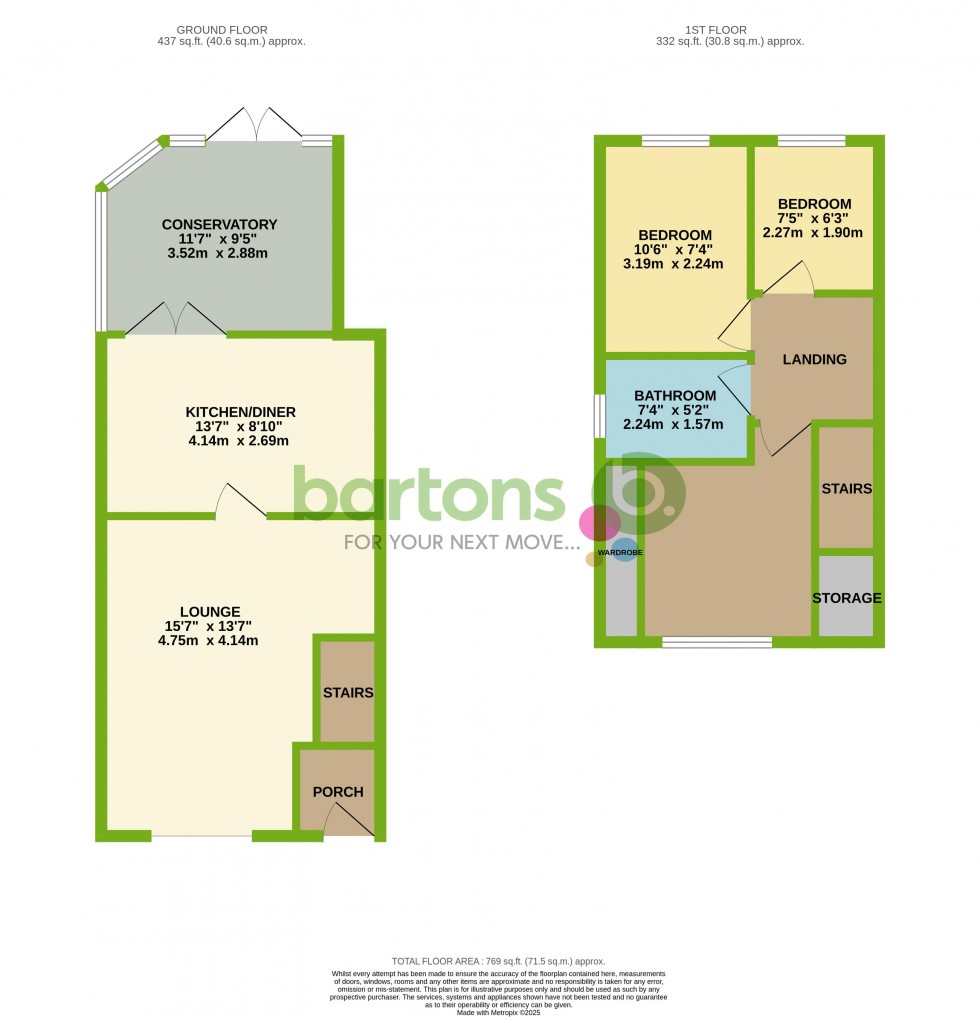 Floorplan for Creswick Road, East Herringthorpe