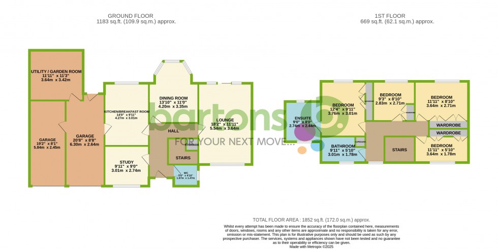 Floorplan for Queensway, MOORGATE