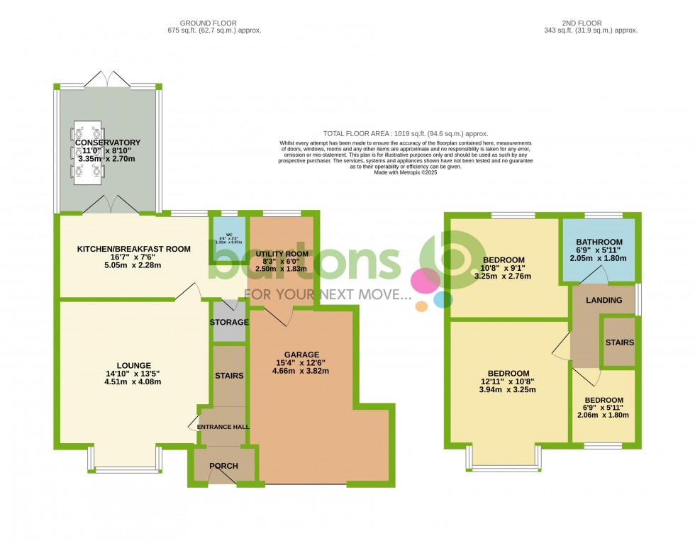 Floorplan for Watson Road, KIMBERWORTH