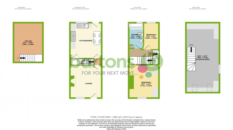 Floorplan for Kilnhurst Road, Rawmarsh