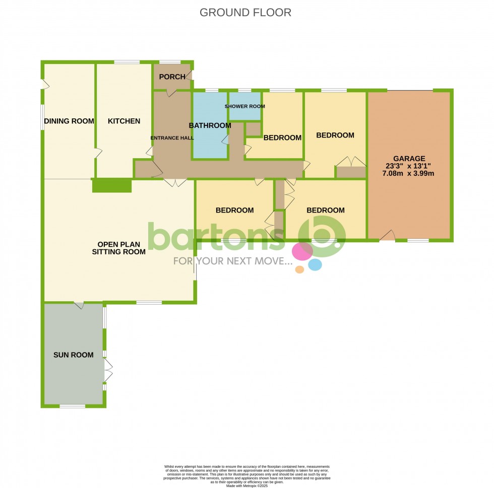 Floorplan for Queensway, MOORGATE