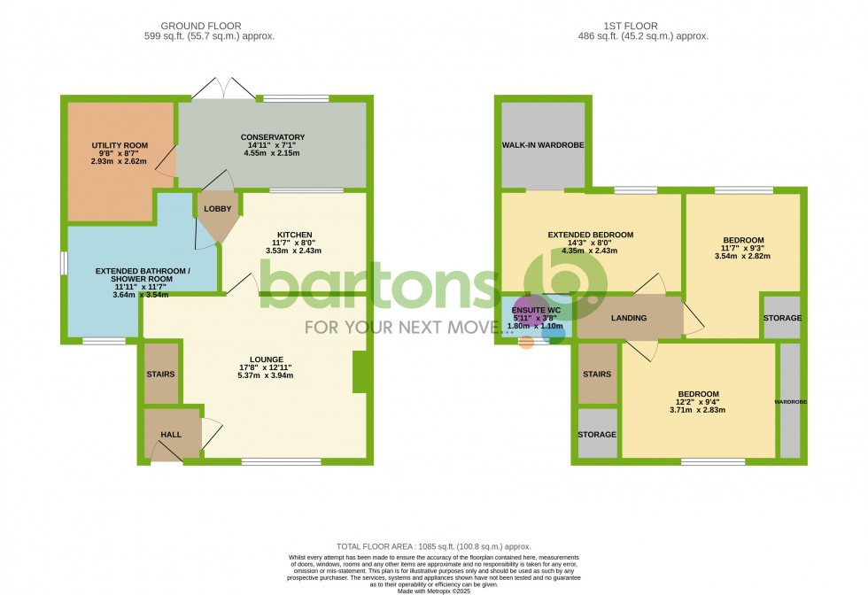 Floorplan for Highfield Park, MALTBY