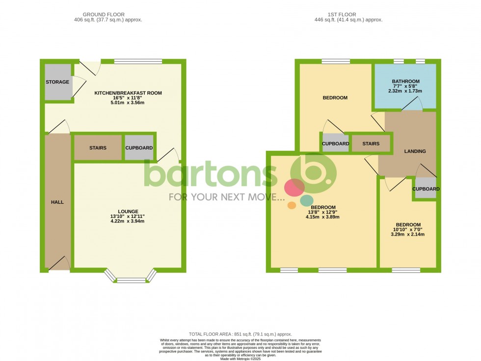 Floorplan for Raybould Road, Kimberworth Park