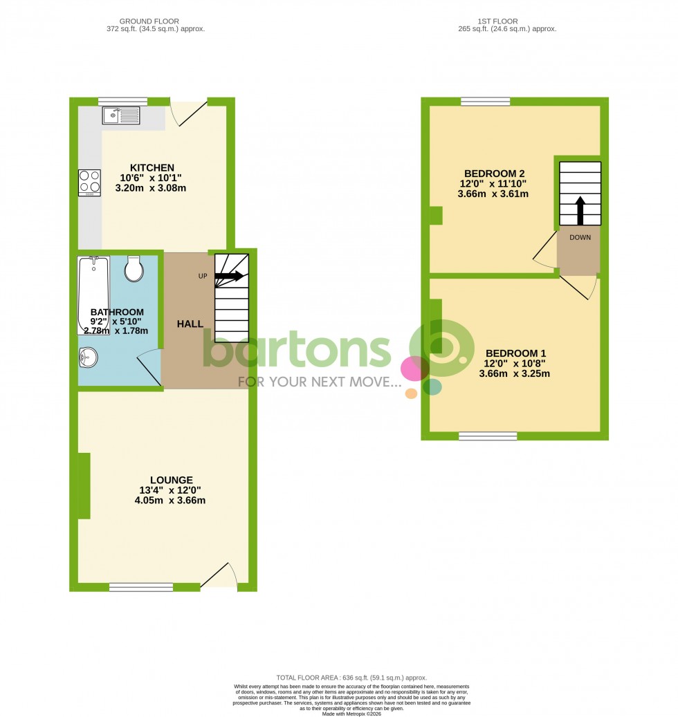 Floorplan for New Street, Laughton en-le Morthen