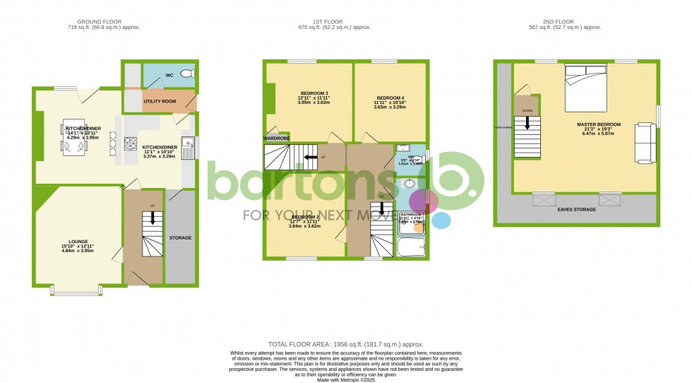 Floorplan for Scrooby Street, Greasbrough