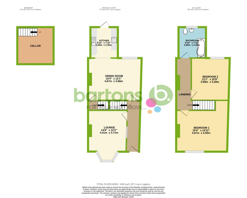 Floorplan for Regent Street, Kimberworth