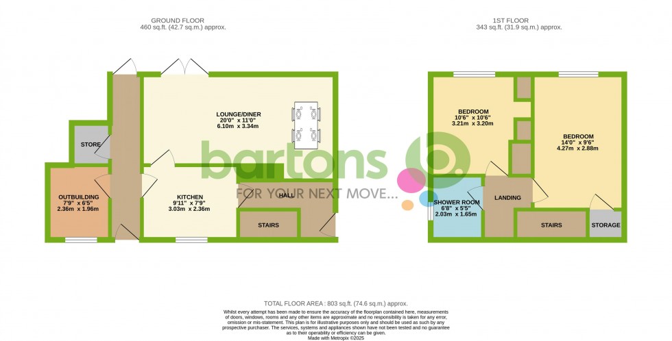 Floorplan for Valley Road, SWINTON