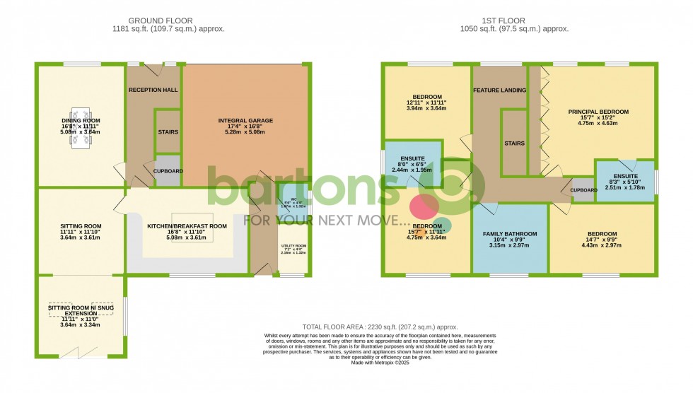 Floorplan for Moorlands, WICKERSLEY