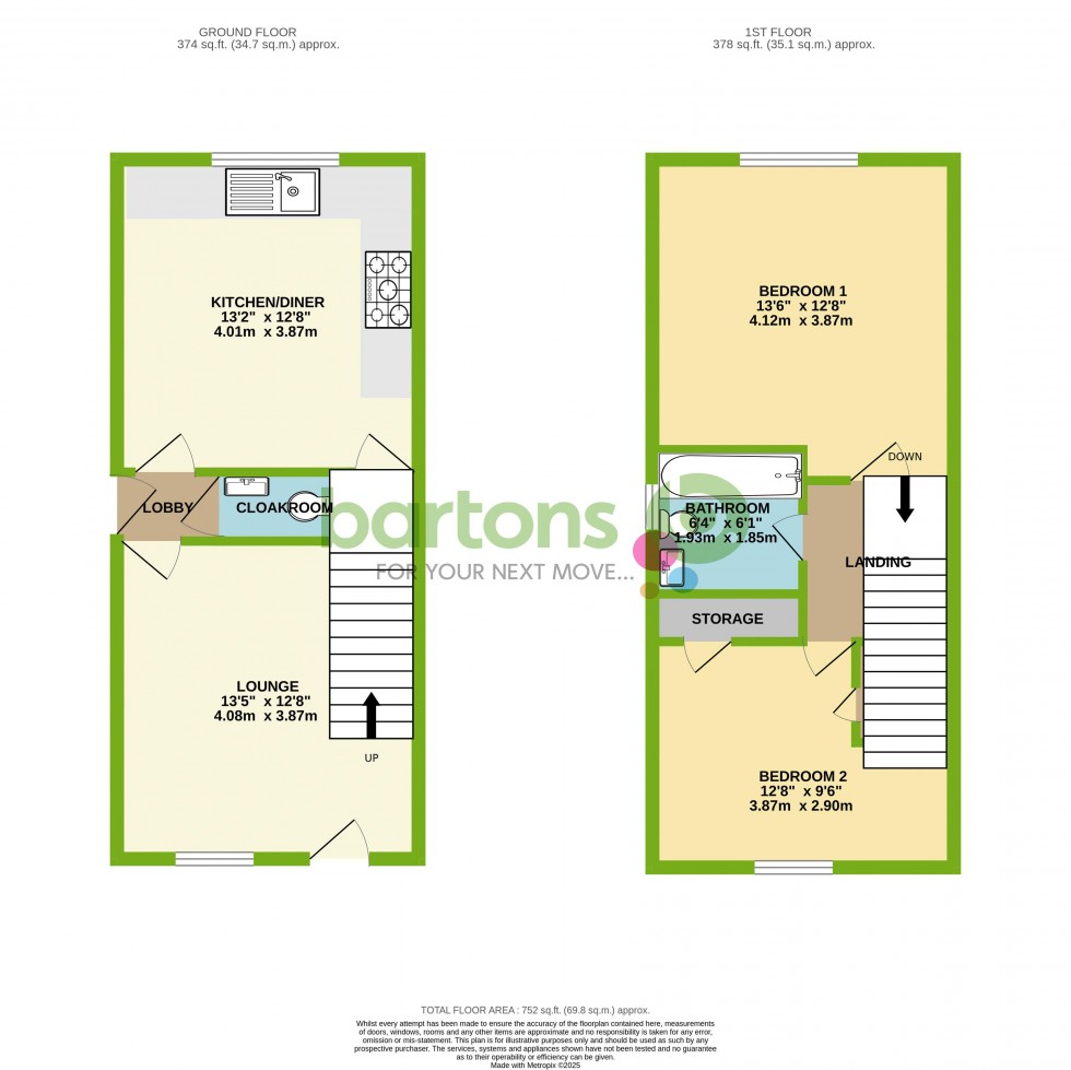 Floorplan for Barnsley Road, Wath-Upon-Dearne