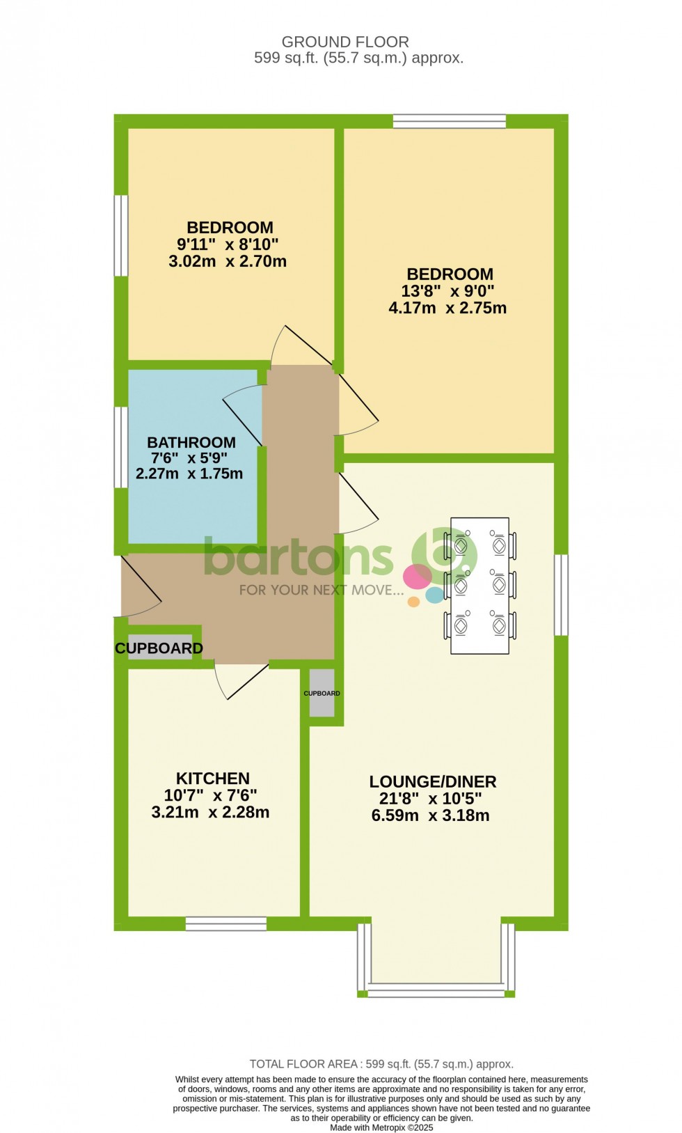 Floorplan for Brampton Meadows, THURCROFT