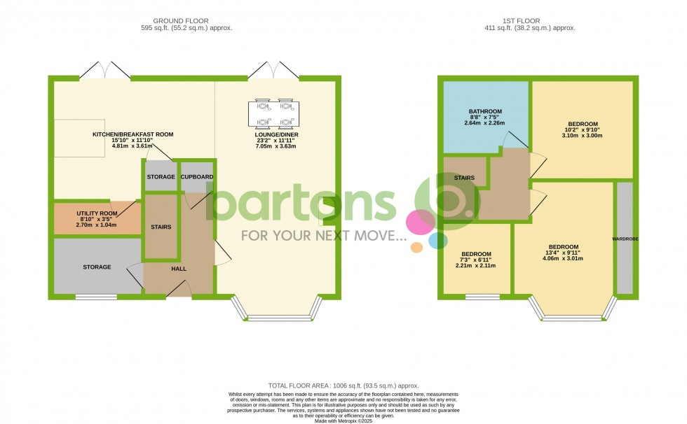 Floorplan for Green Lane, Wickersley