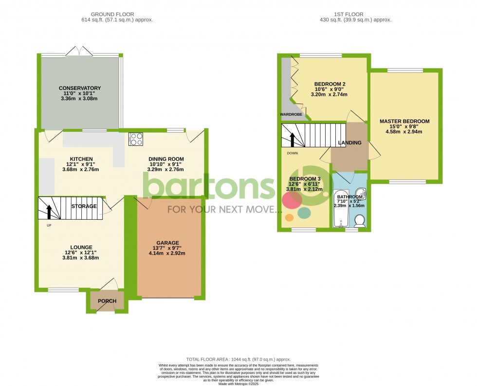 Floorplan for Nidderdale Place, Sunnyside