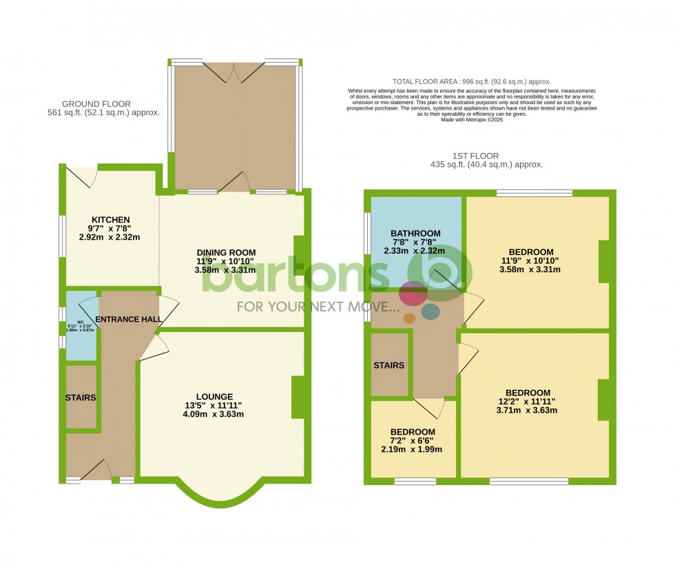 Floorplan for Herringthorpe Grove, HERRINGTHORPE