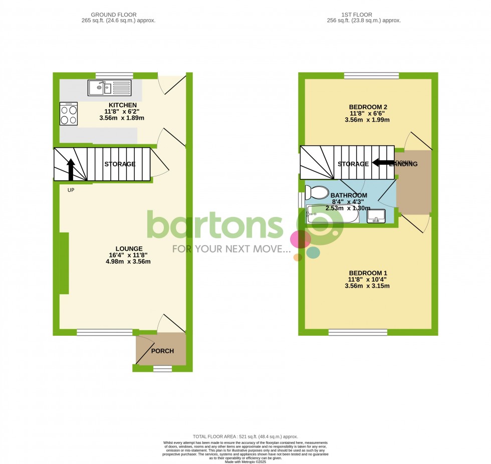 Floorplan for Fleming Way, Flanderwell