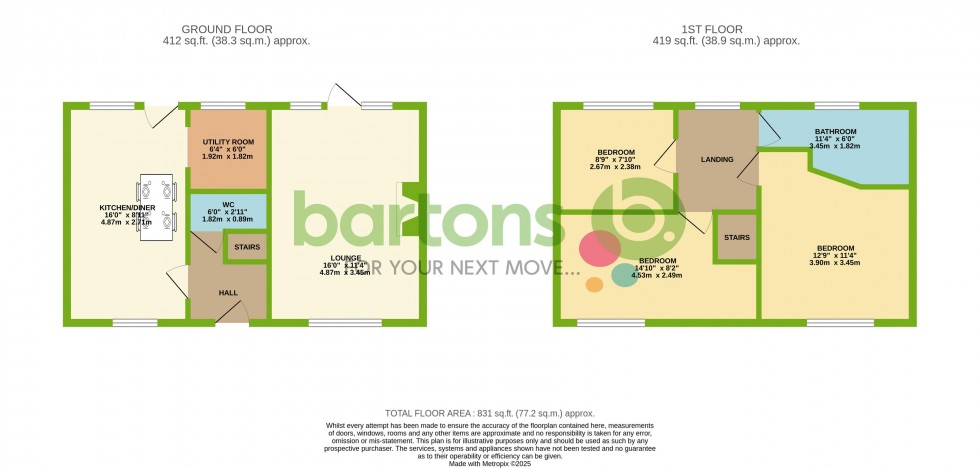 Floorplan for Sawn Moor Road, Thurcroft