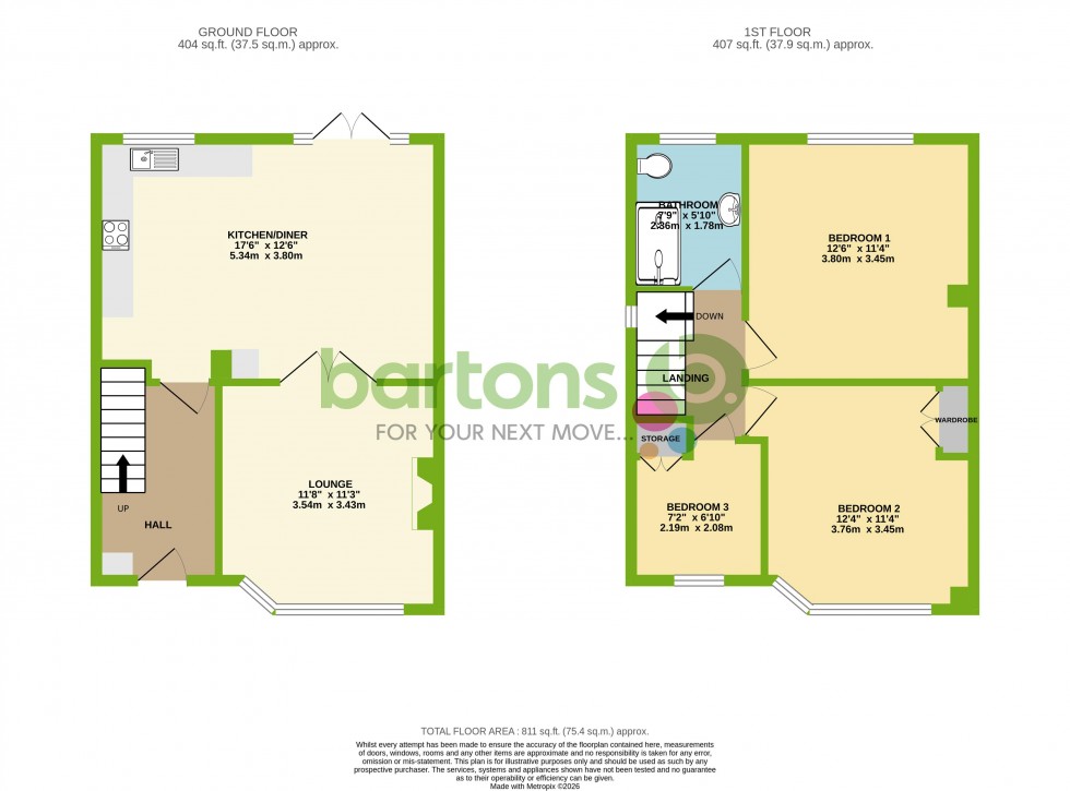 Floorplan for Hungerhill Road, Kimberworth