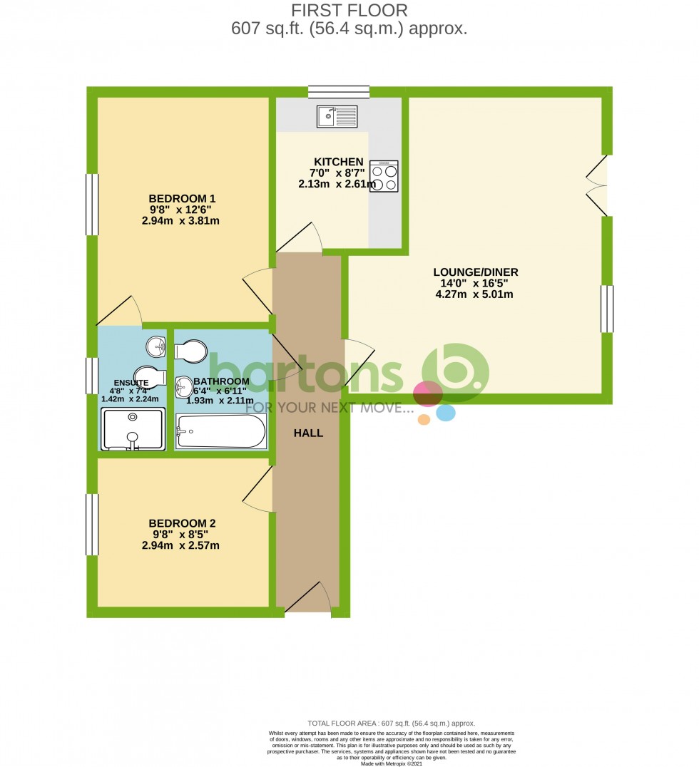 Floorplan for Acorn Way, Woodlaithes Village