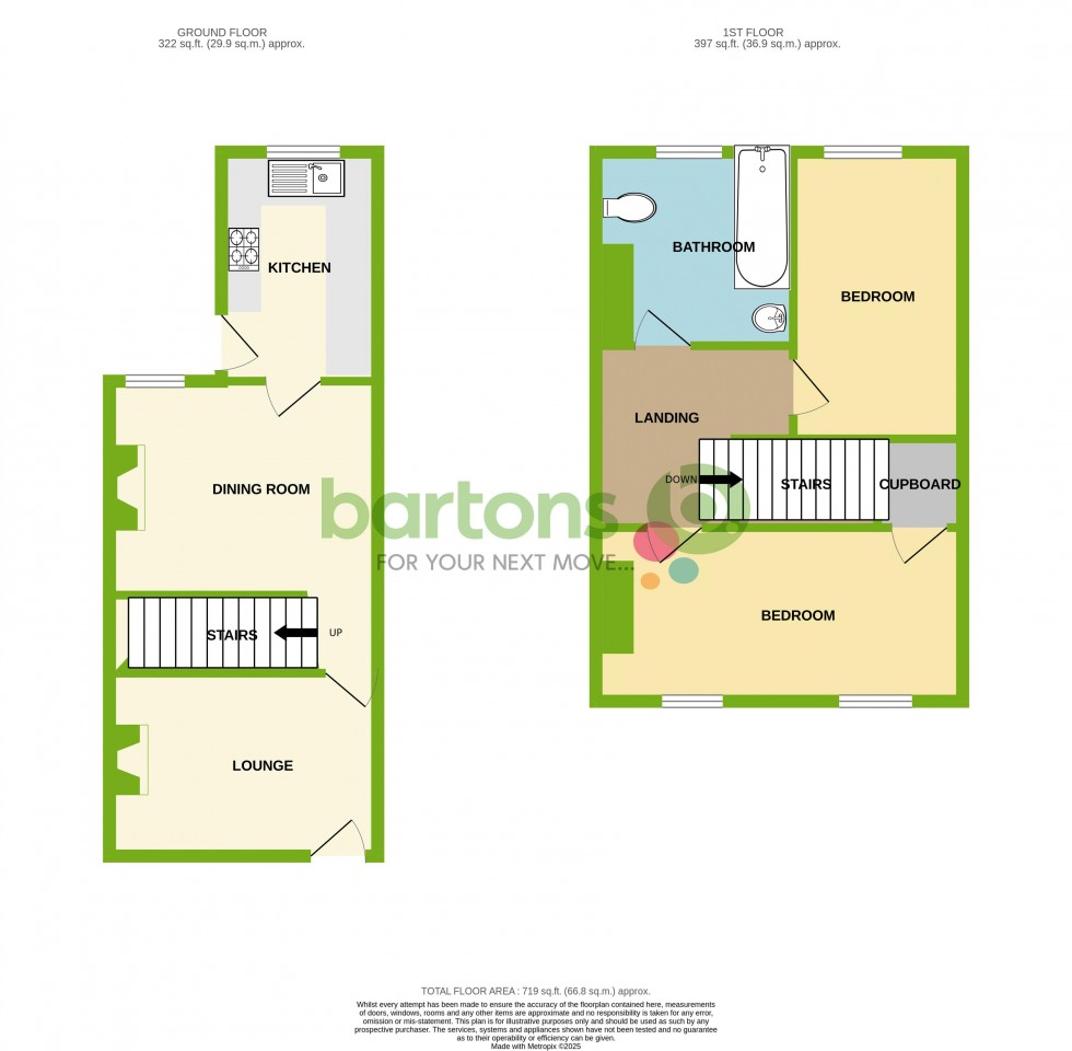 Floorplan for Rockcliffe Road, RAWMARSH