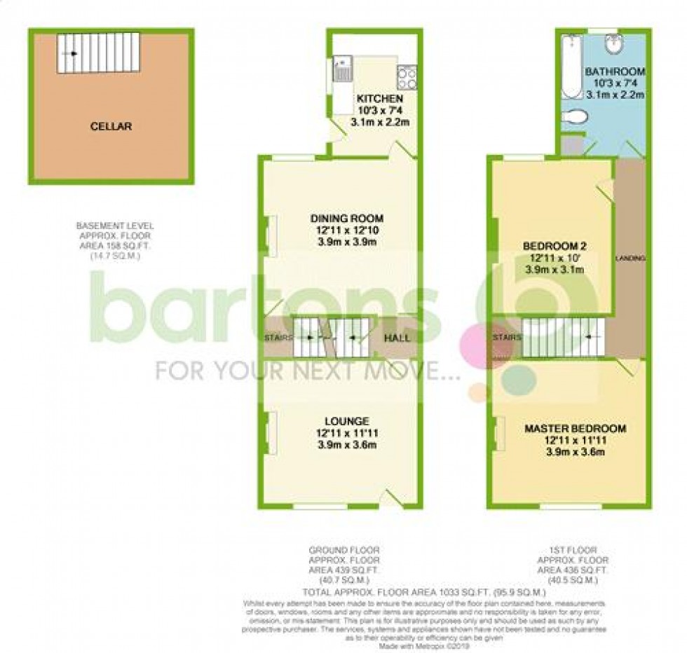 Floorplan for Spalton Road, Parkgate